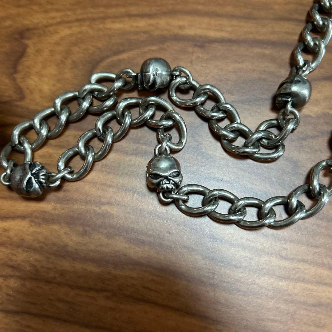 Harley-Davidson スカルデザイン ウォレットチェーン