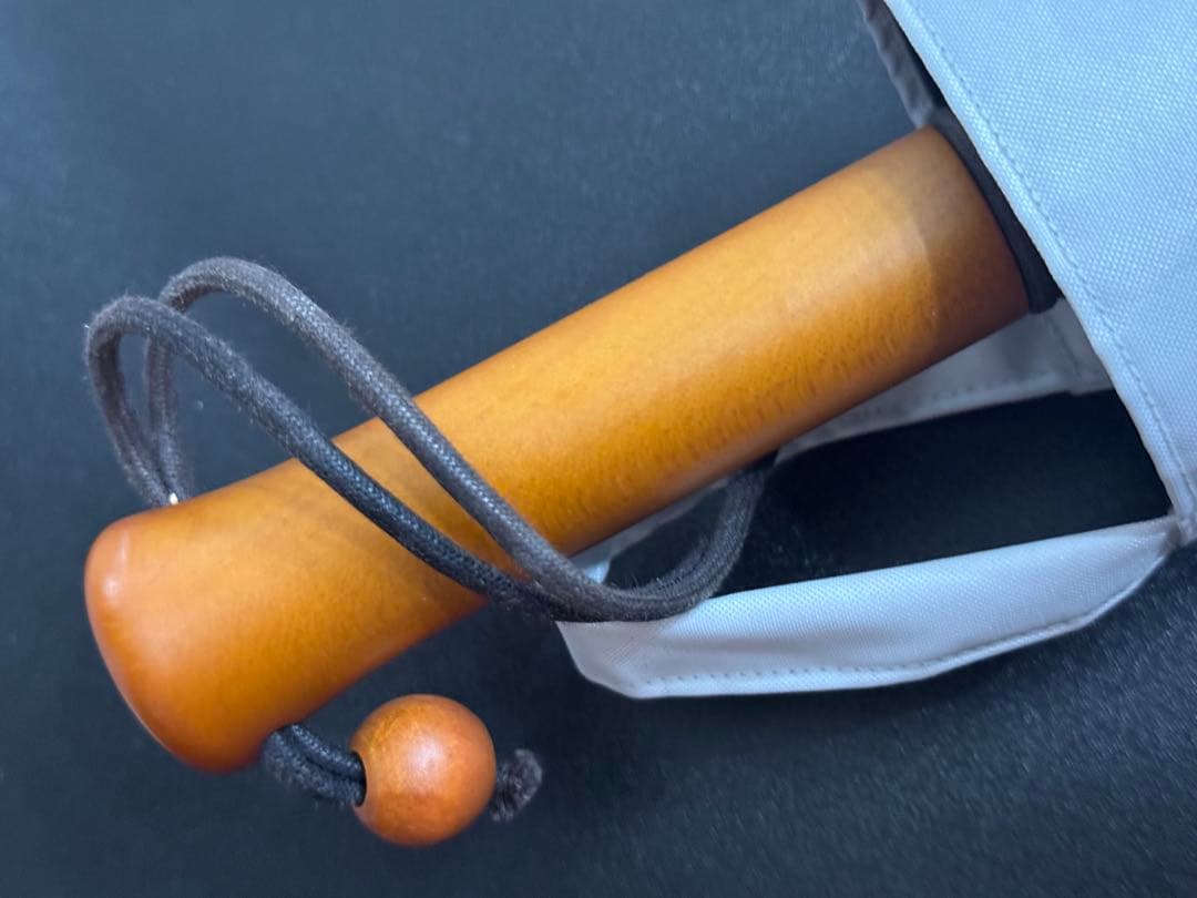 ⭐︎サンバリア100⭐︎ 折りたたみ日傘 ２段折 / ボーダー／ブルー