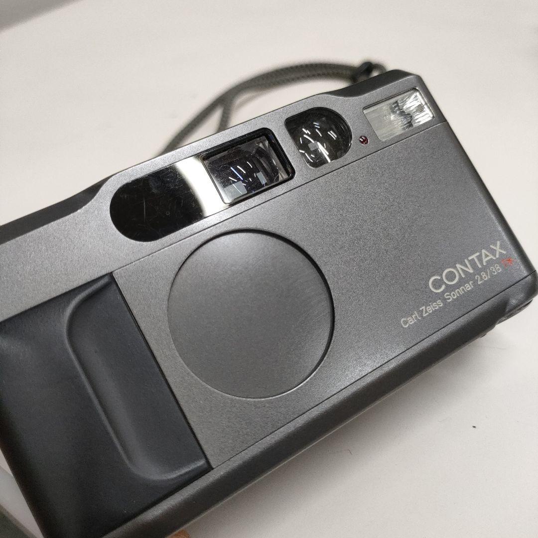 CONTAX T2 コンパクトフィルムカメラ、Carl Zeiss、（訳あり）