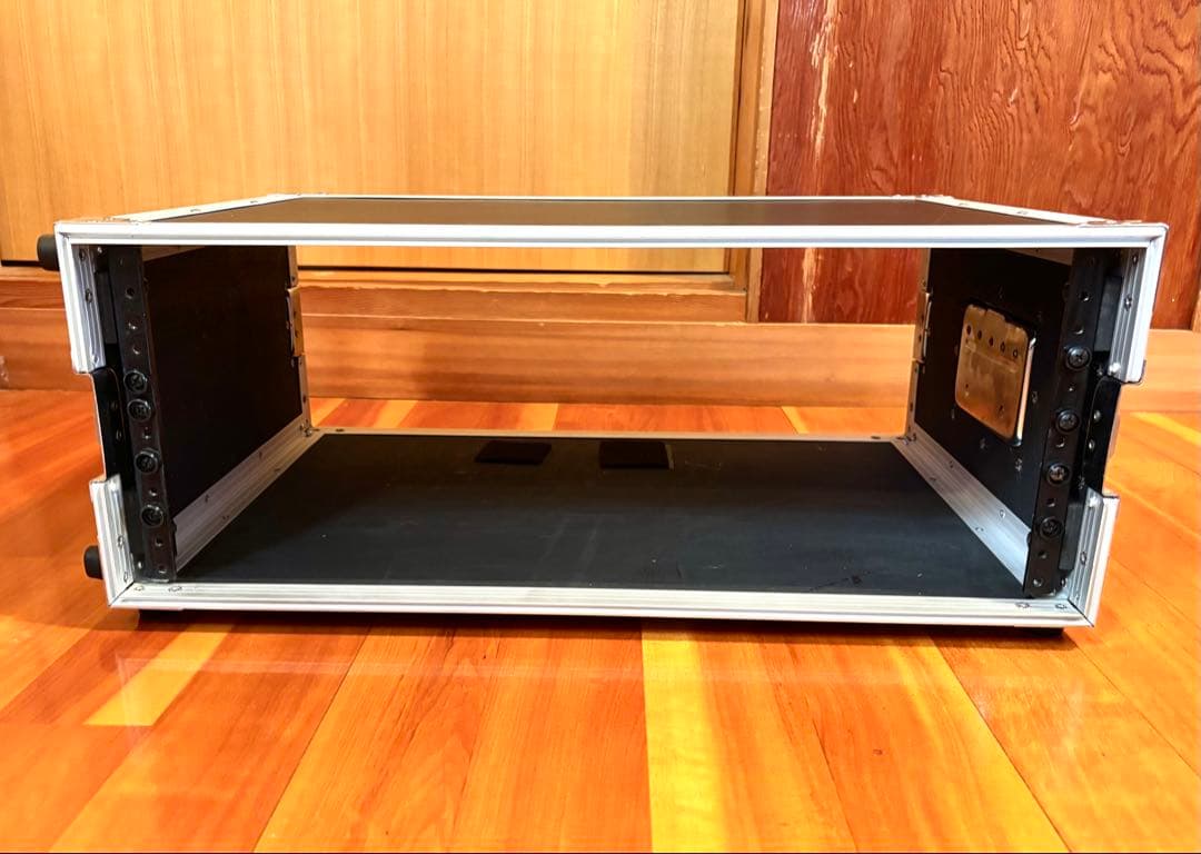 ラックケース 4U 木製 奥行36cm