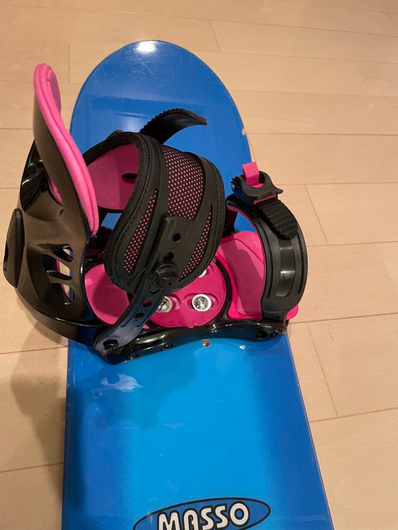MASSO スノーボード 118cm バインディング付き キッズ用