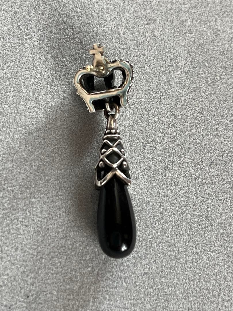 Justin Davis ドロップシルバーピアス(片耳用)