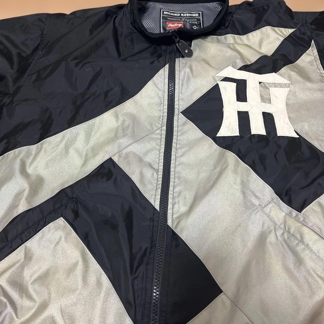 希少　ミチココシノ x 阪神タイガース ローリングス製 ナイロンジャケット