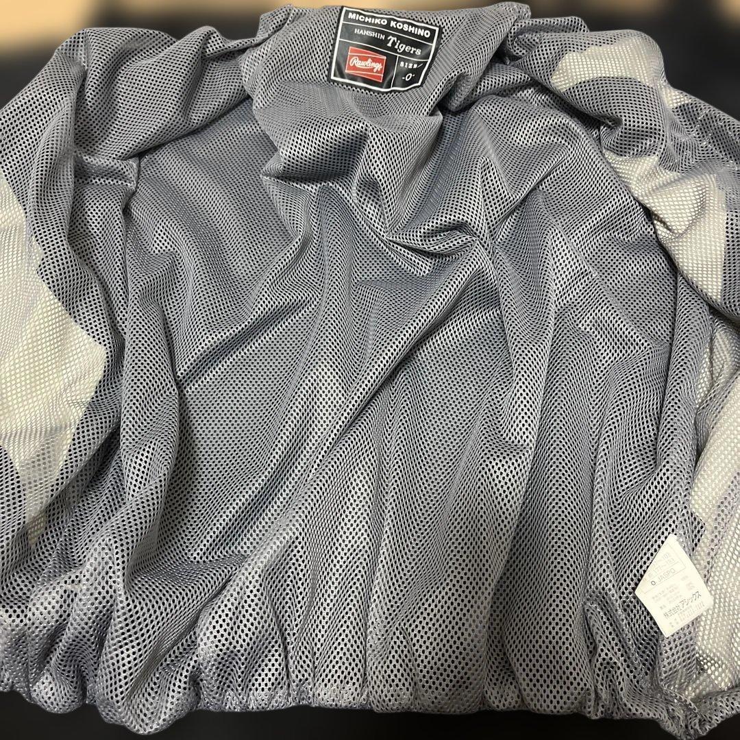 希少　ミチココシノ x 阪神タイガース ローリングス製 ナイロンジャケット