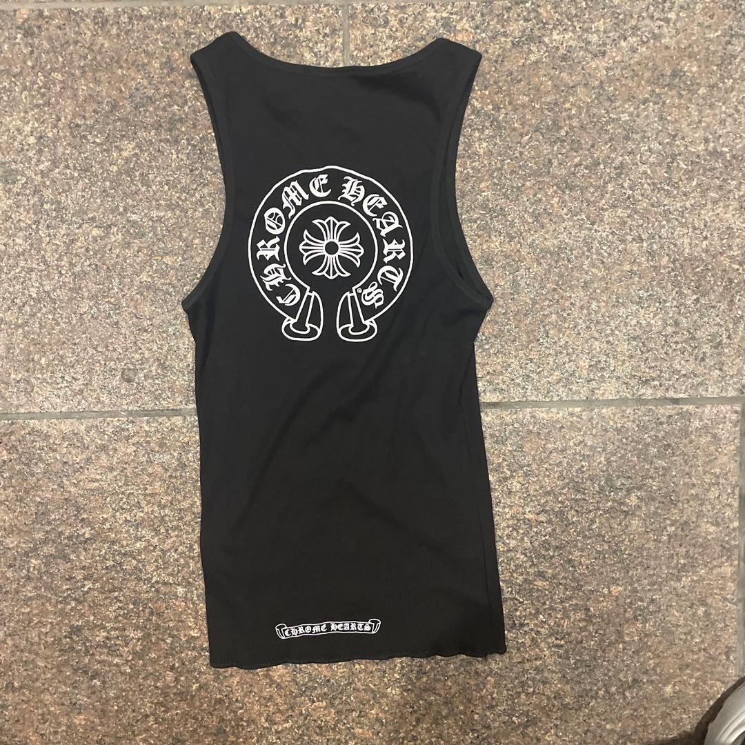 CHROME HEARTS ブラックタンクトップ