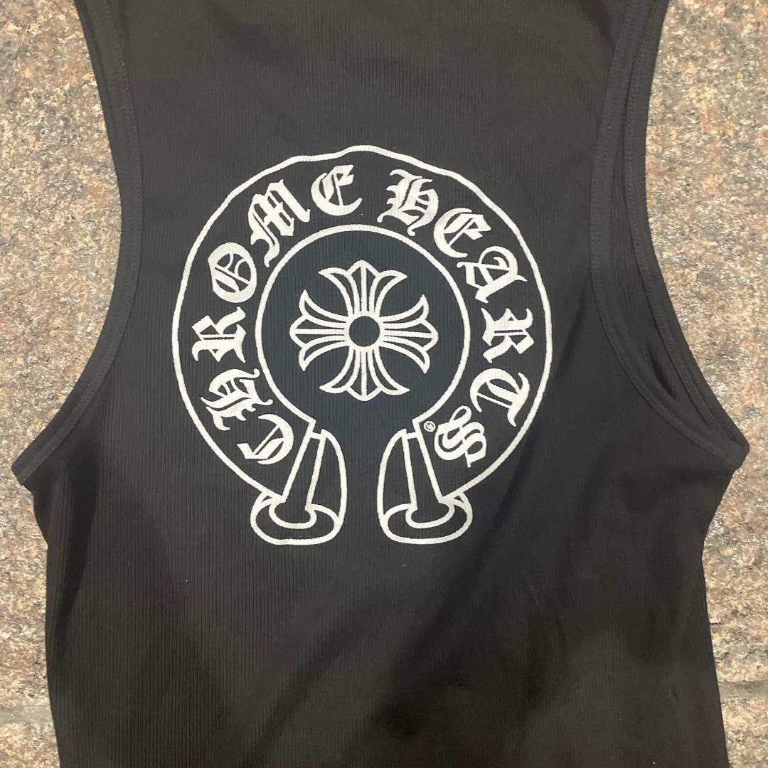 CHROME HEARTS ブラックタンクトップ