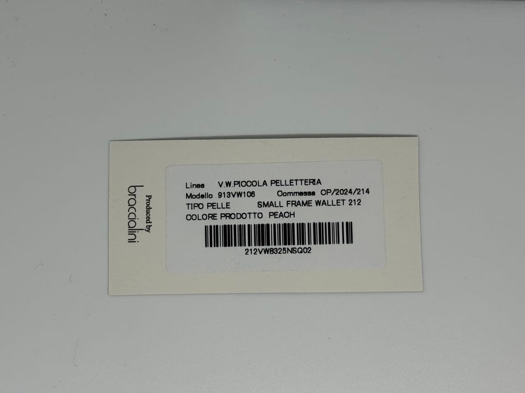 【新品未使用】Vivienne Westwood 三つ折り財布 ピンク