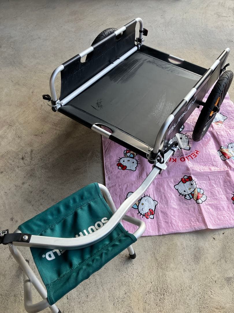 Burley(バーレー) 自転車用トレーラー FLATBE (フラットベッド)