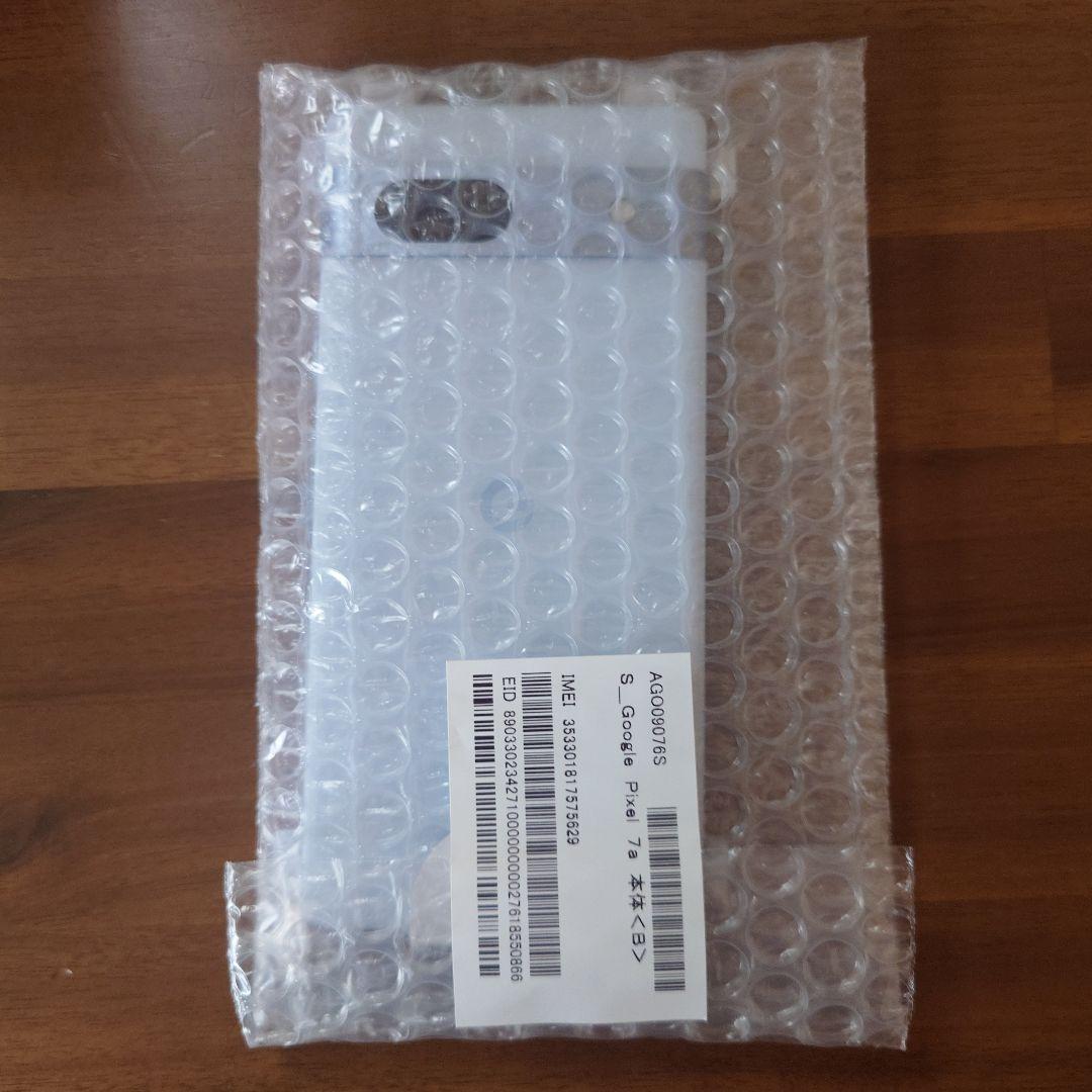 GooglePixel7a　グーグルピクセル7a　ドコモ　リフレッシュ品　未使用