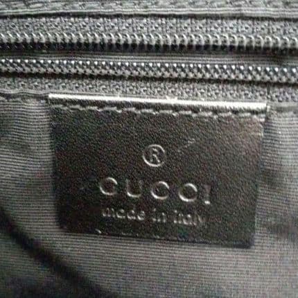 極美品 GUCCI　グッチ　バッグ　ジャッキー　GG柄　キャンバス　レザー