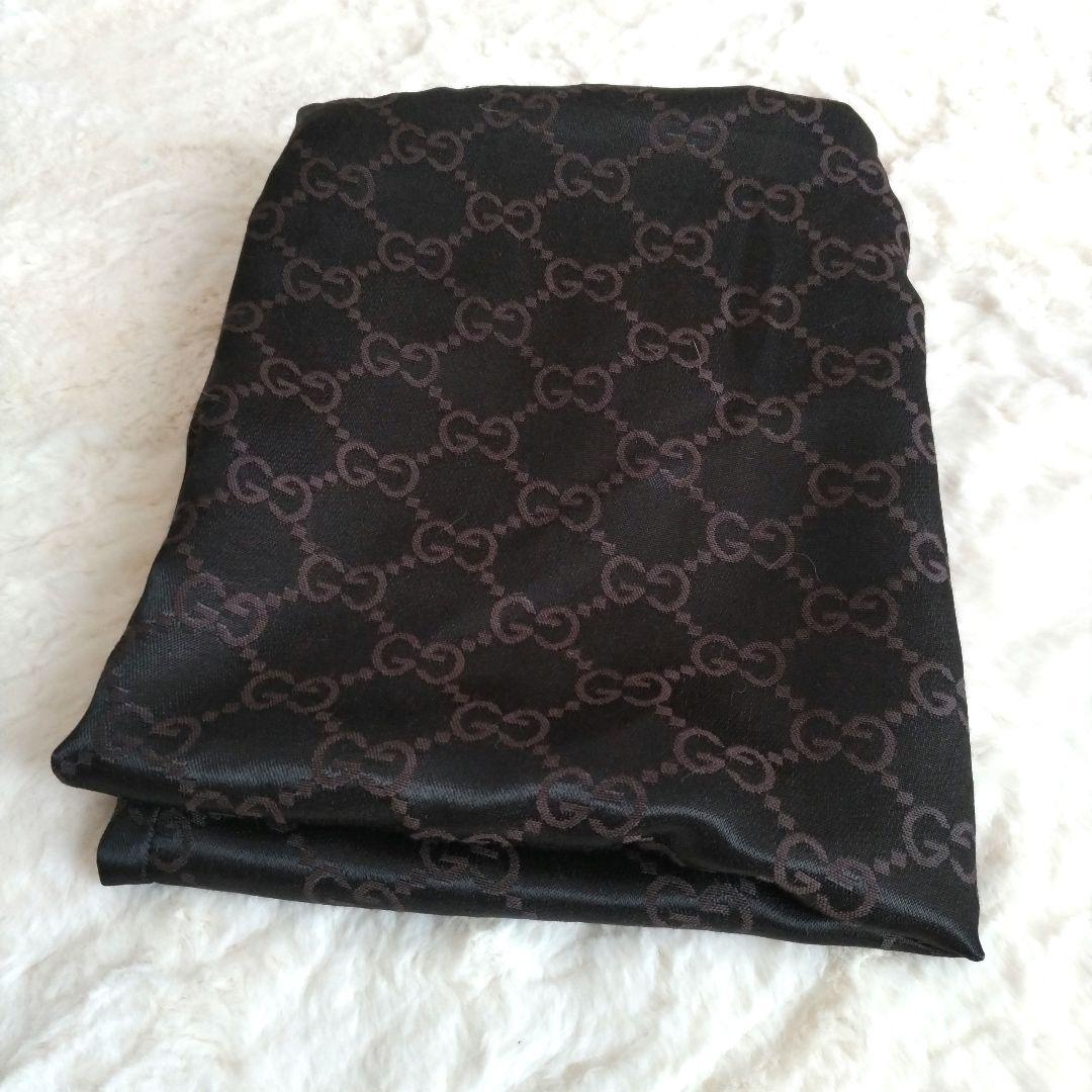 極美品 GUCCI　グッチ　バッグ　ジャッキー　GG柄　キャンバス　レザー