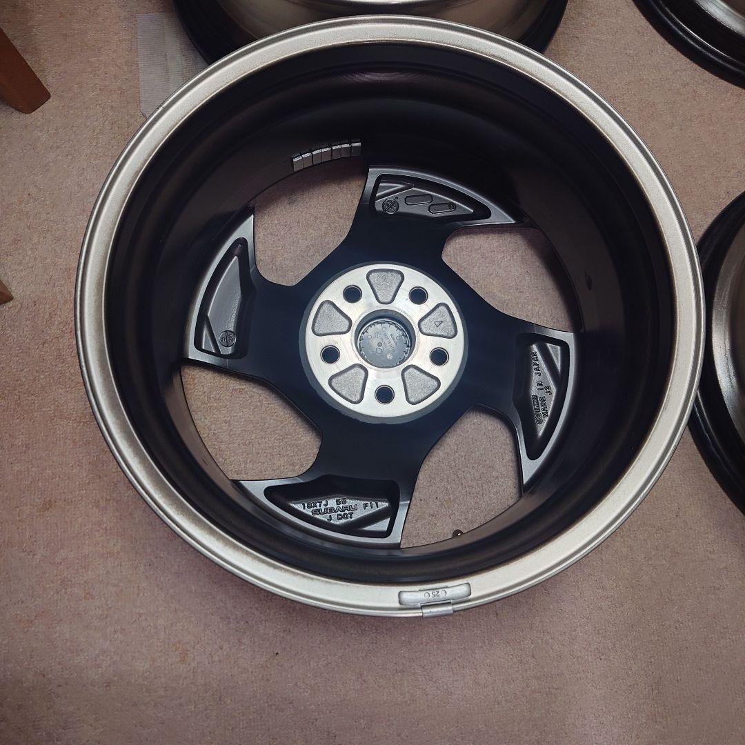 1本② 新車外し ENKEI製 スバルGUF型クロストレック プレミアムSHEV