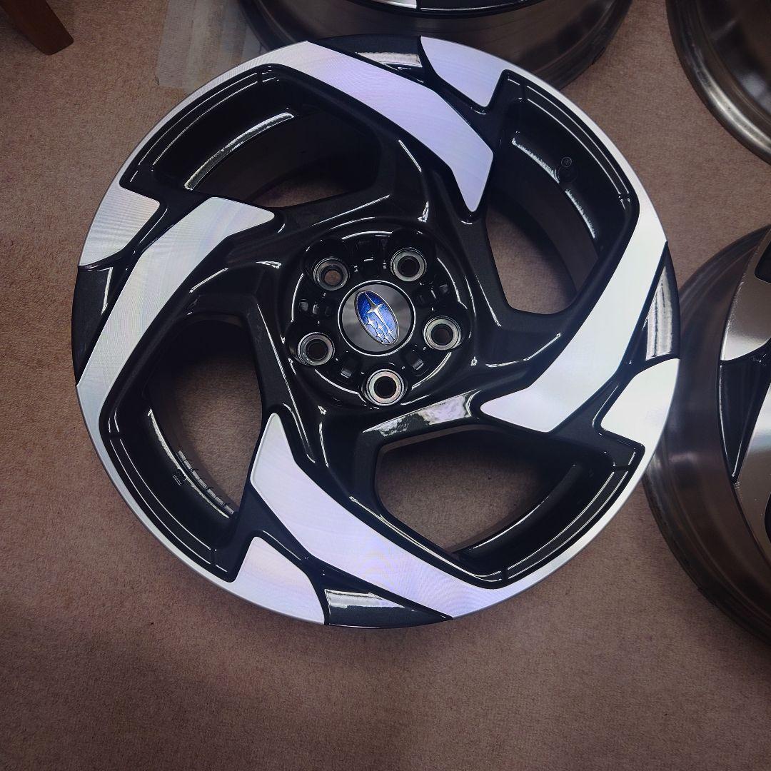 1本② 新車外し ENKEI製 スバルGUF型クロストレック プレミアムSHEV