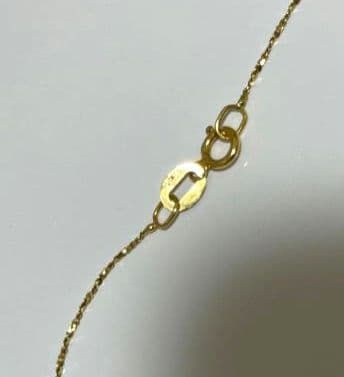 一粒パールネックレス　K18