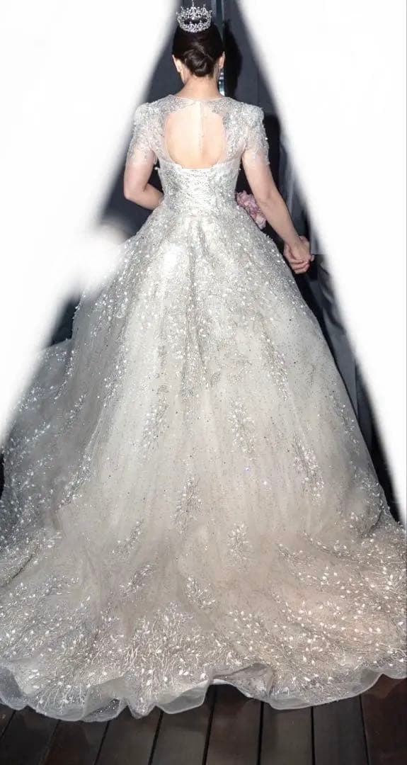 韓国ビジュドレス MONICA BLANCHE グリッタードレス