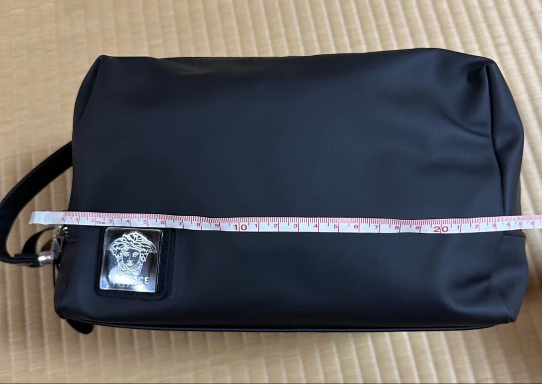 新品未使用VERSACE ヴェルサーチブラック トラベルポーチ　バック