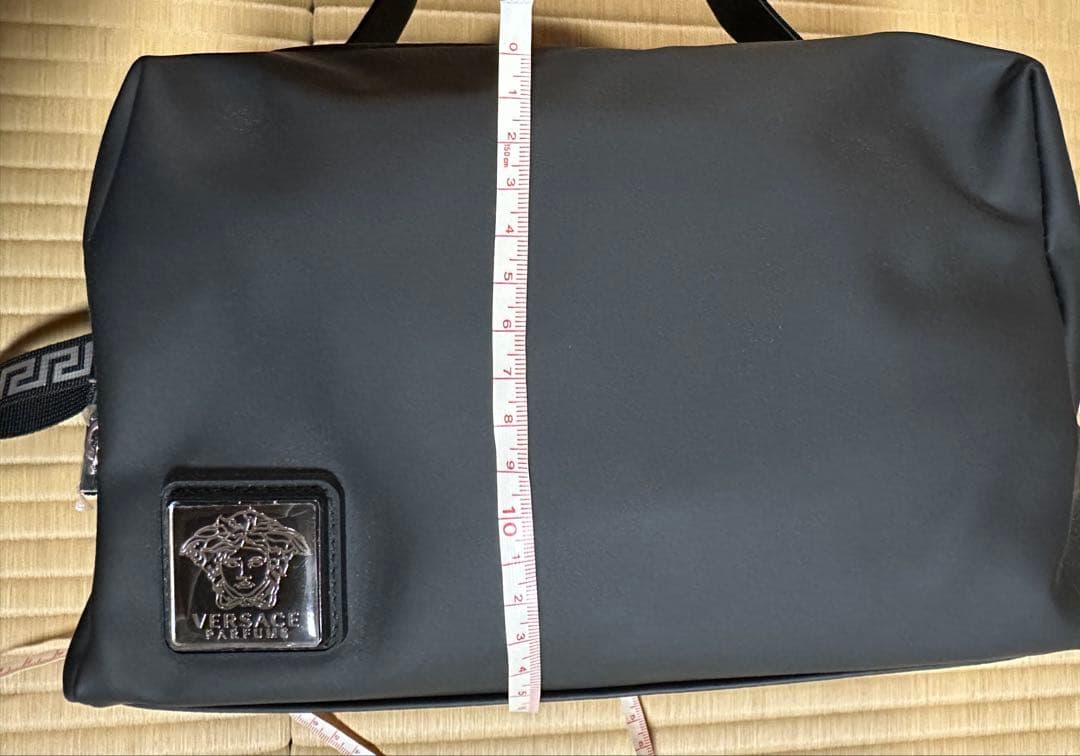 新品未使用VERSACE ヴェルサーチブラック トラベルポーチ　バック