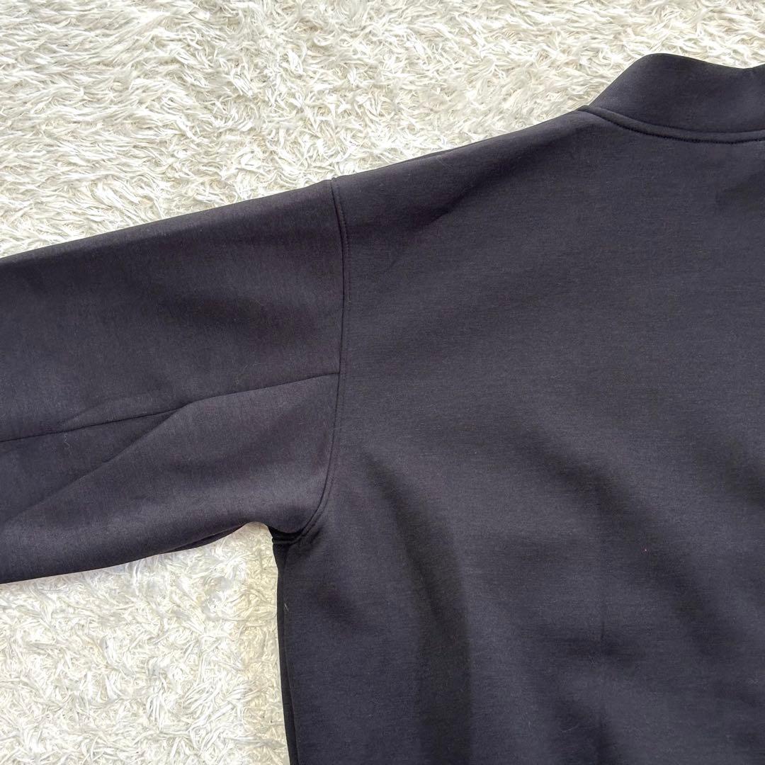 【美品】セオリーリュクス 24AW ジップアップブルゾン ブラック サイズ38