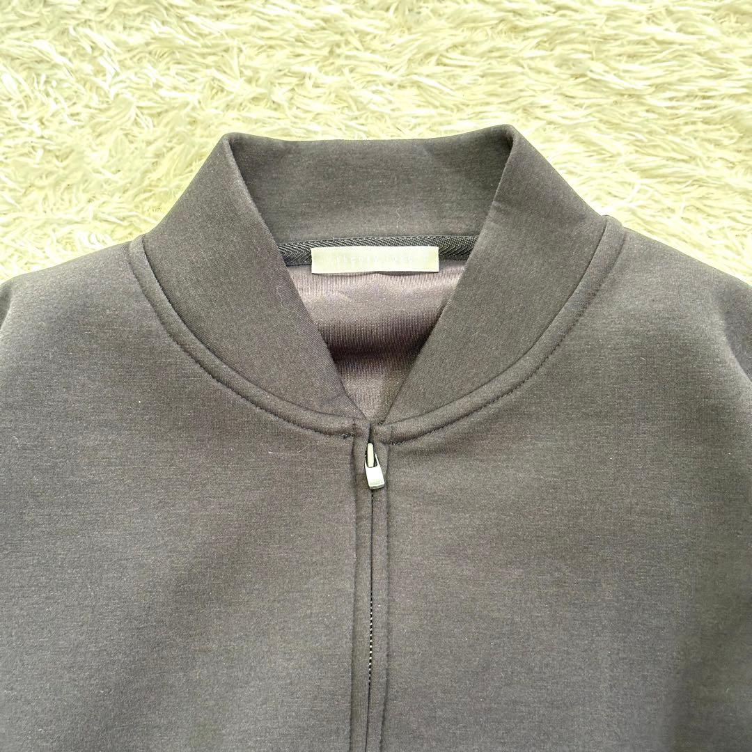 【美品】セオリーリュクス 24AW ジップアップブルゾン ブラック サイズ38