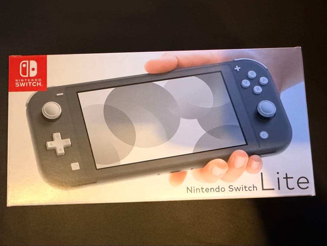 【新品未使用】Nintendo Switch Lite グレー 本体 ※箱訳あり