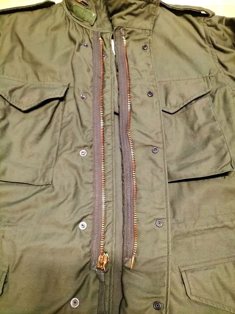 80s US ARMY M65 フィールドジャケット M-R　ALPHA製官給品