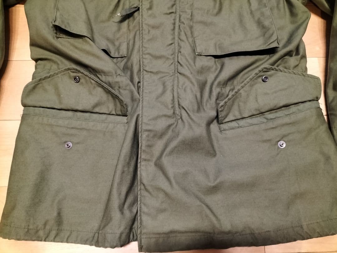 80s US ARMY M65 フィールドジャケット M-R　ALPHA製官給品