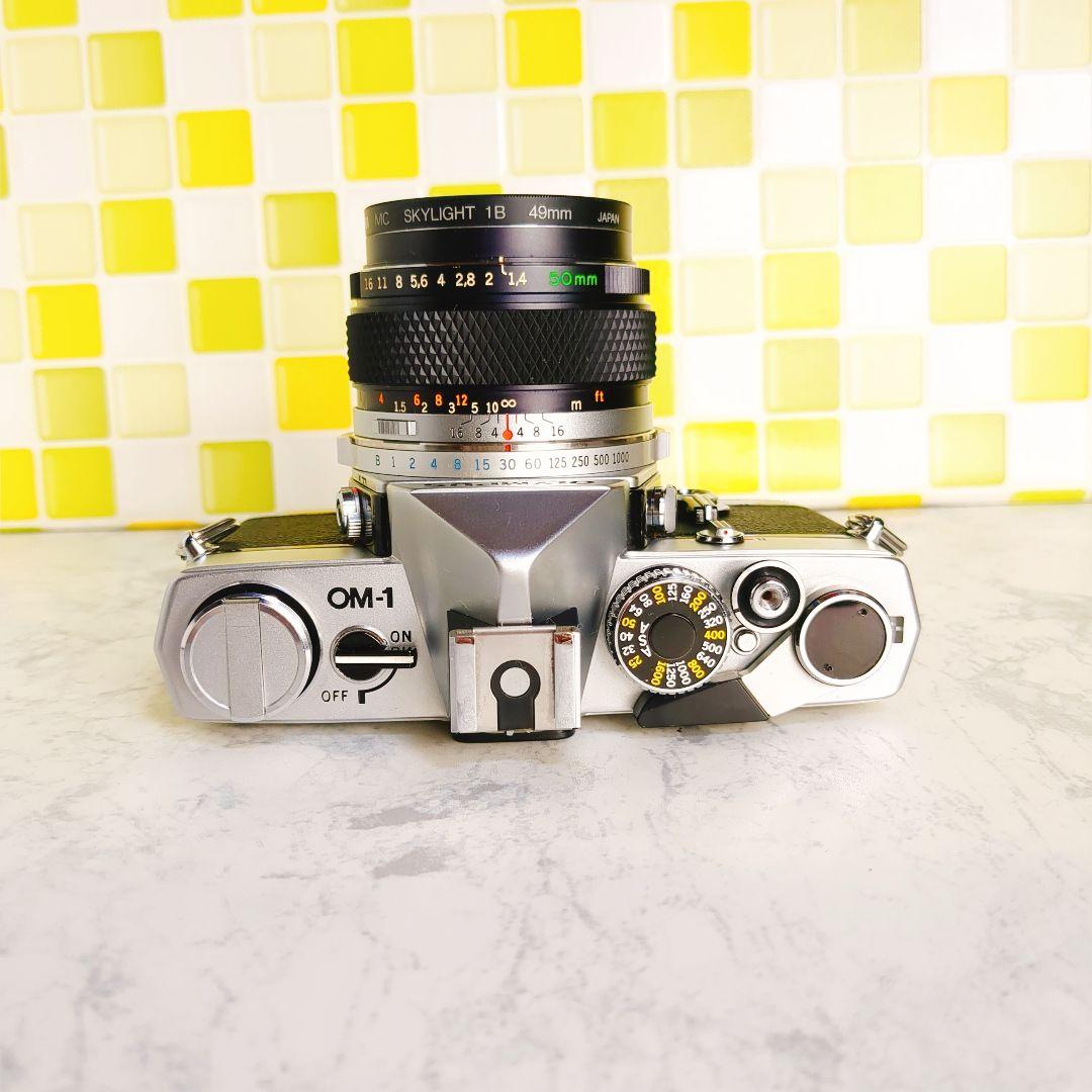 整備済み★ OLYMPUS OM-1 一眼レフ フィルムカメラ レンズセット