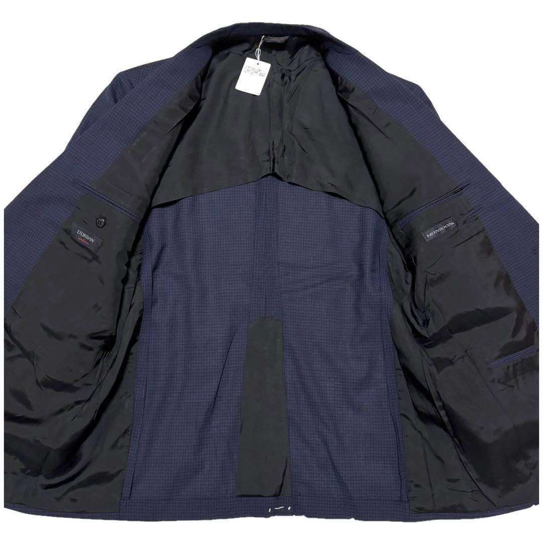 新品未使用✨ダーバン　スーツ　キングサイズ　モンスーン　ギンガムチェック　BB6