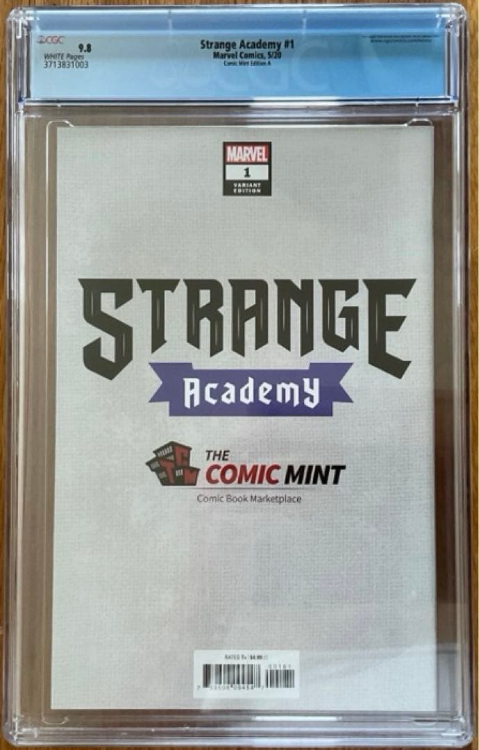 Strange Academy #1 桃桃子表紙 CGC 9.8 アメコミリーフ