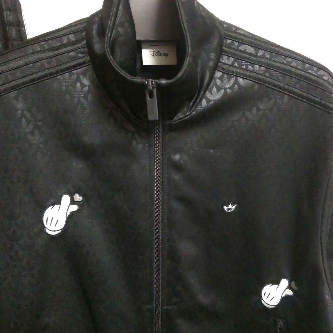 adidas ミッキー ファイヤーバード モノグラム 刺繍トラックトップ 上下
