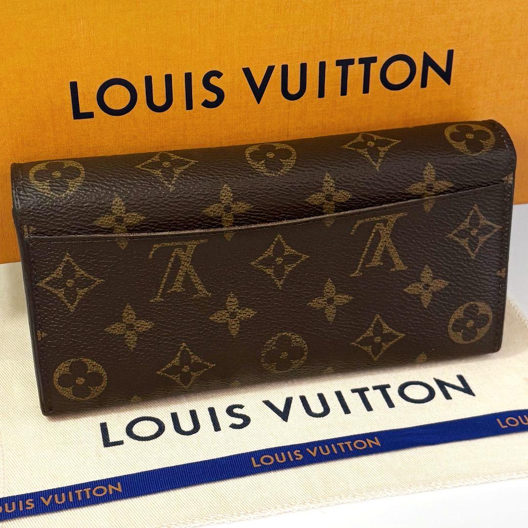 【美品】ルイヴィトン ポルトフォイユ サラ モノグラム 長財布 カード入れ16枚