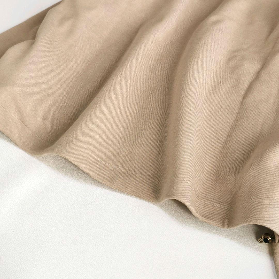 【美品✨】ヘルノ モノグラム フーデッドカーディガン キャメル 42