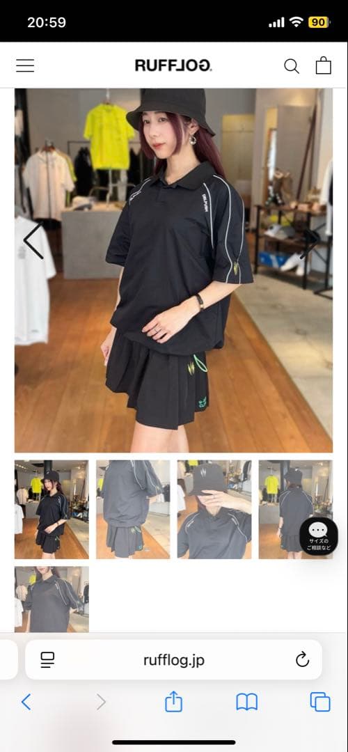 美品☆ 大人気TNRCN ゴルフスカート