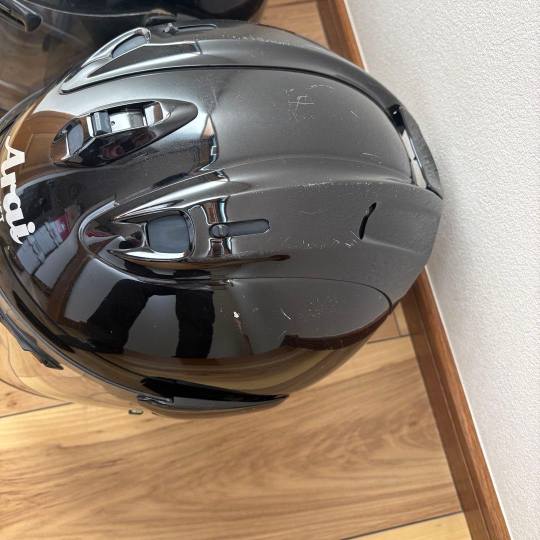Araiジェットヘルメットとおまけフルフェイス　2個セット