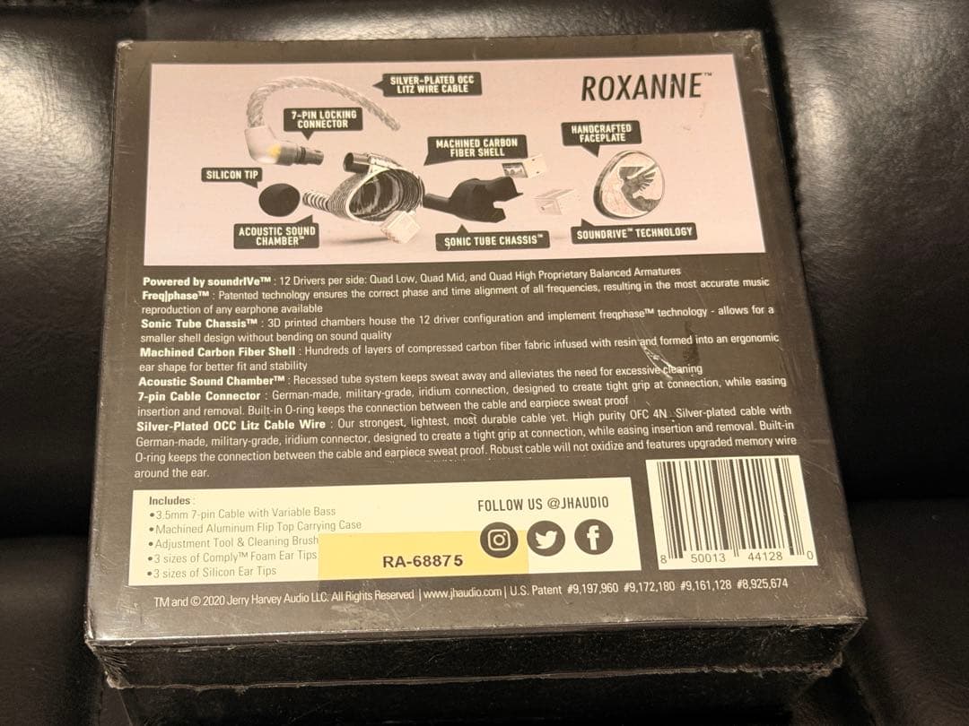 【新品未開封】JHaudio ROXANNE AION