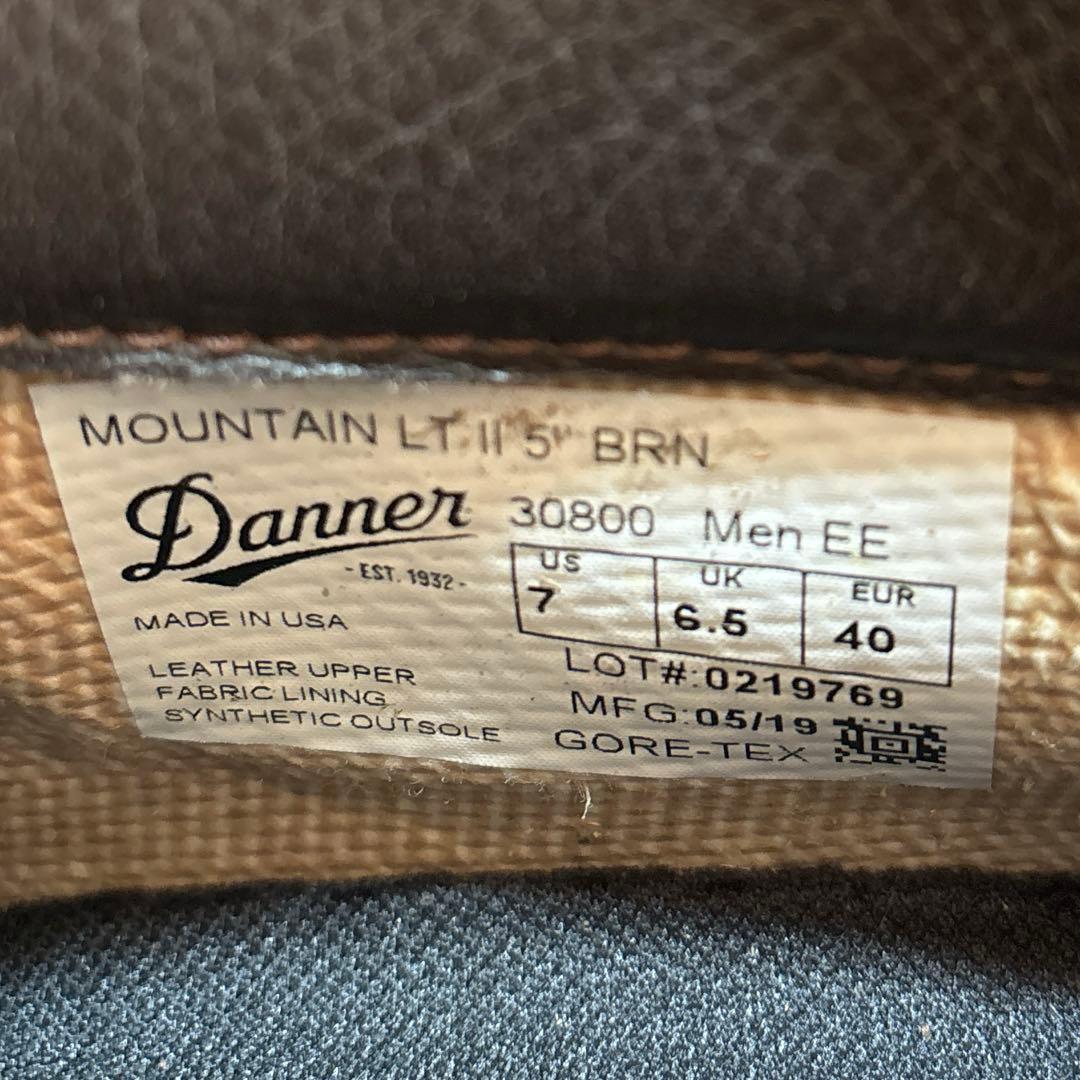 極美品❣️Danner マウンテンライトⅡ 30800 USA製 GTX US7
