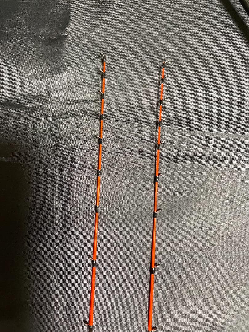 筏竿 穂先2本付き 　船竿 １．７ｍ　ソリッド穂先二本 かかり釣り 筏　かせ