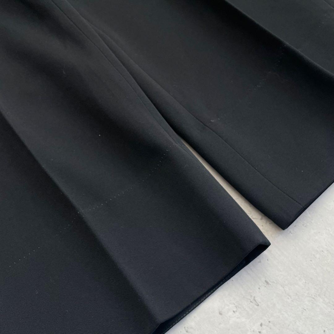 ダブルブレスト　スーツセットアップ　ブラック　黒　高級感　モード　成人式