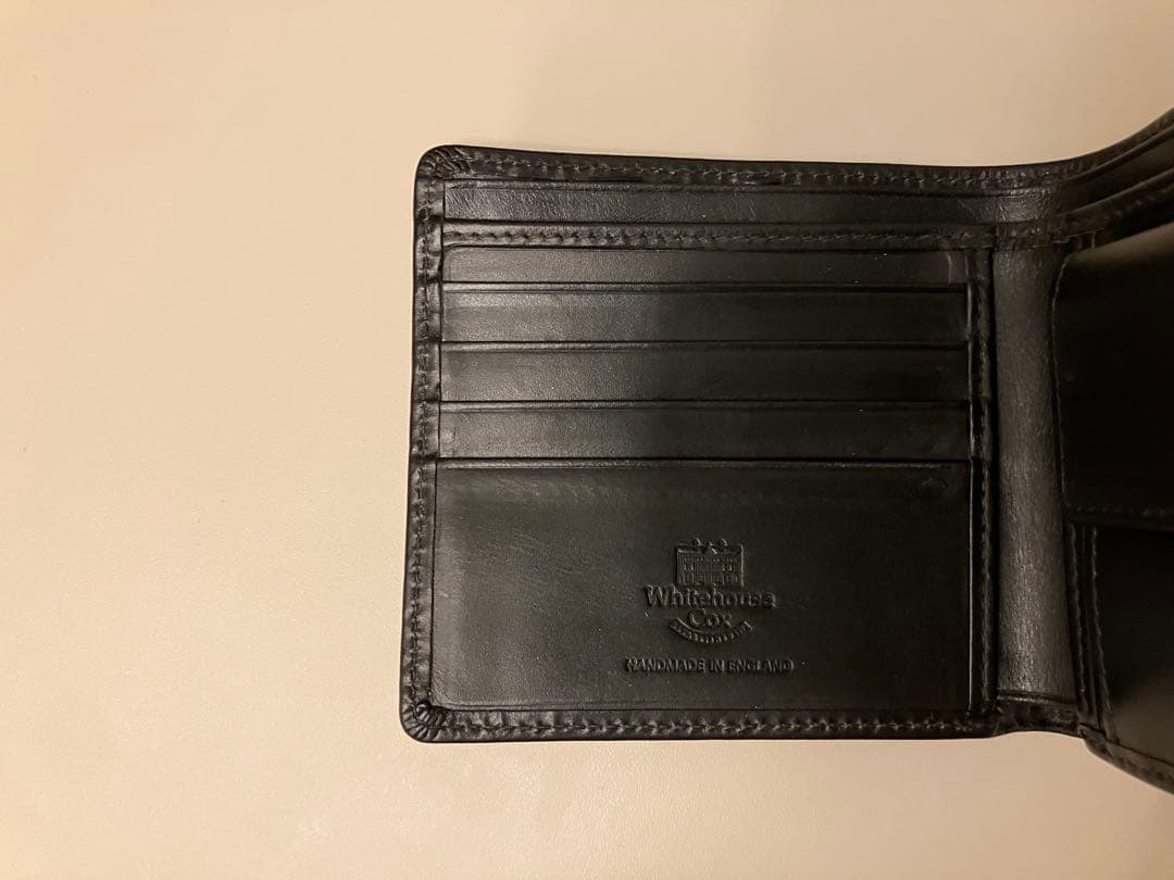 Whitehouse Cox ホワイトハウスコックス 二つ折り財布 S7532