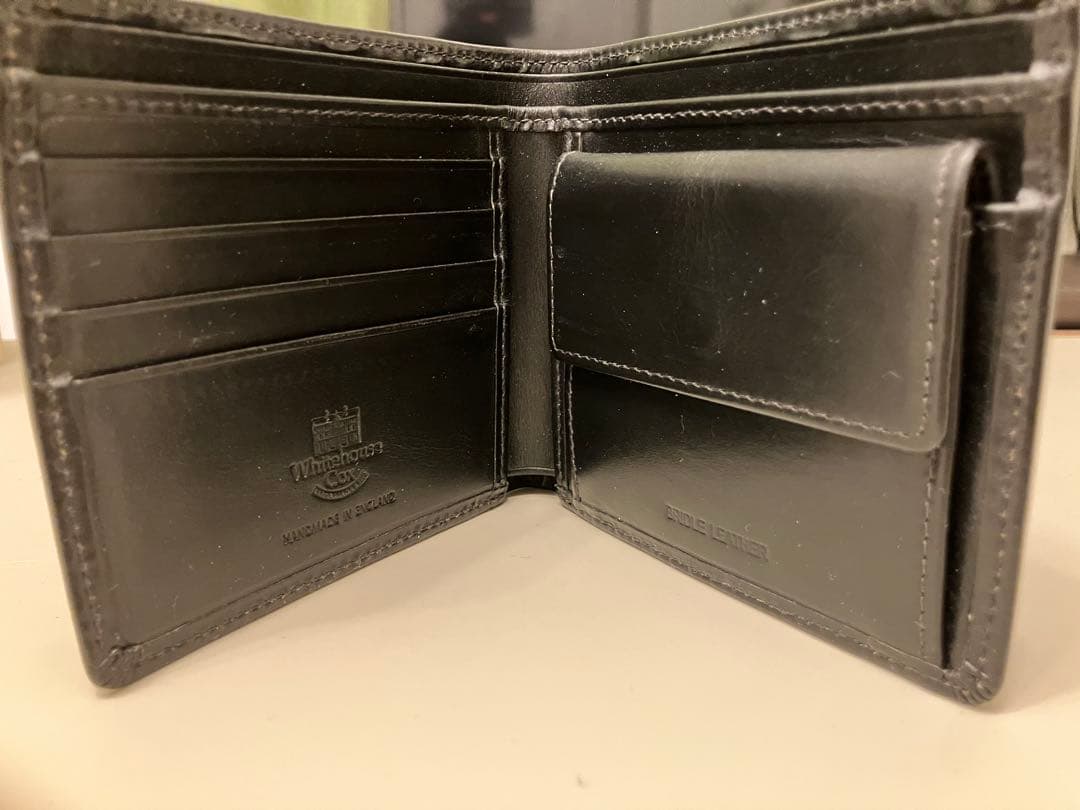 Whitehouse Cox ホワイトハウスコックス 二つ折り財布 S7532