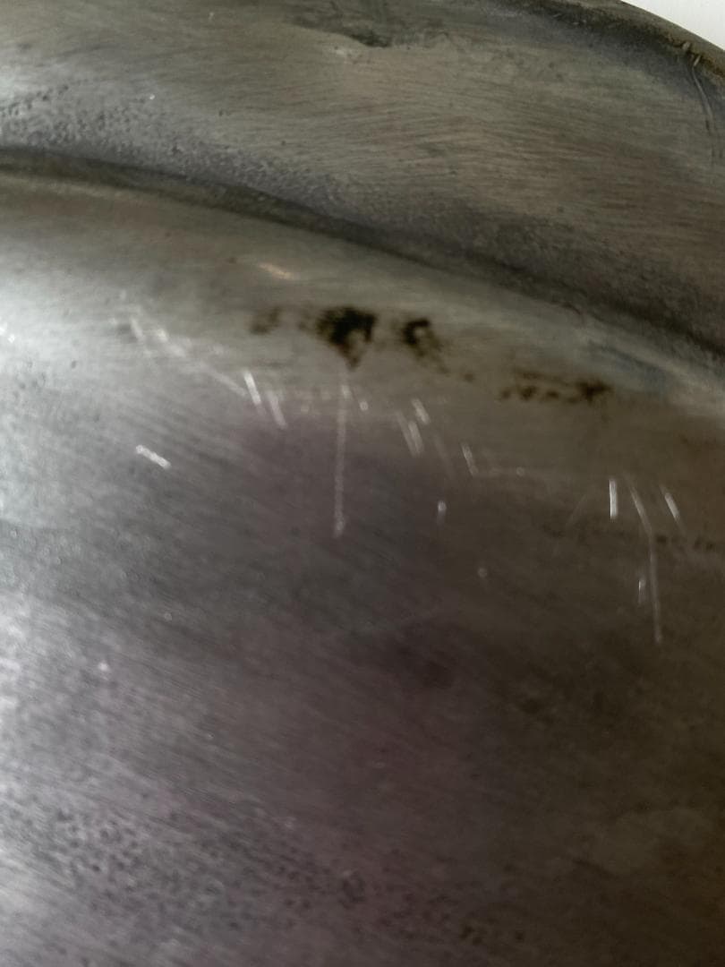 【専用】 アンティーク エタン ピューター 花リム & 黄釉 ラヴィエ 2枚