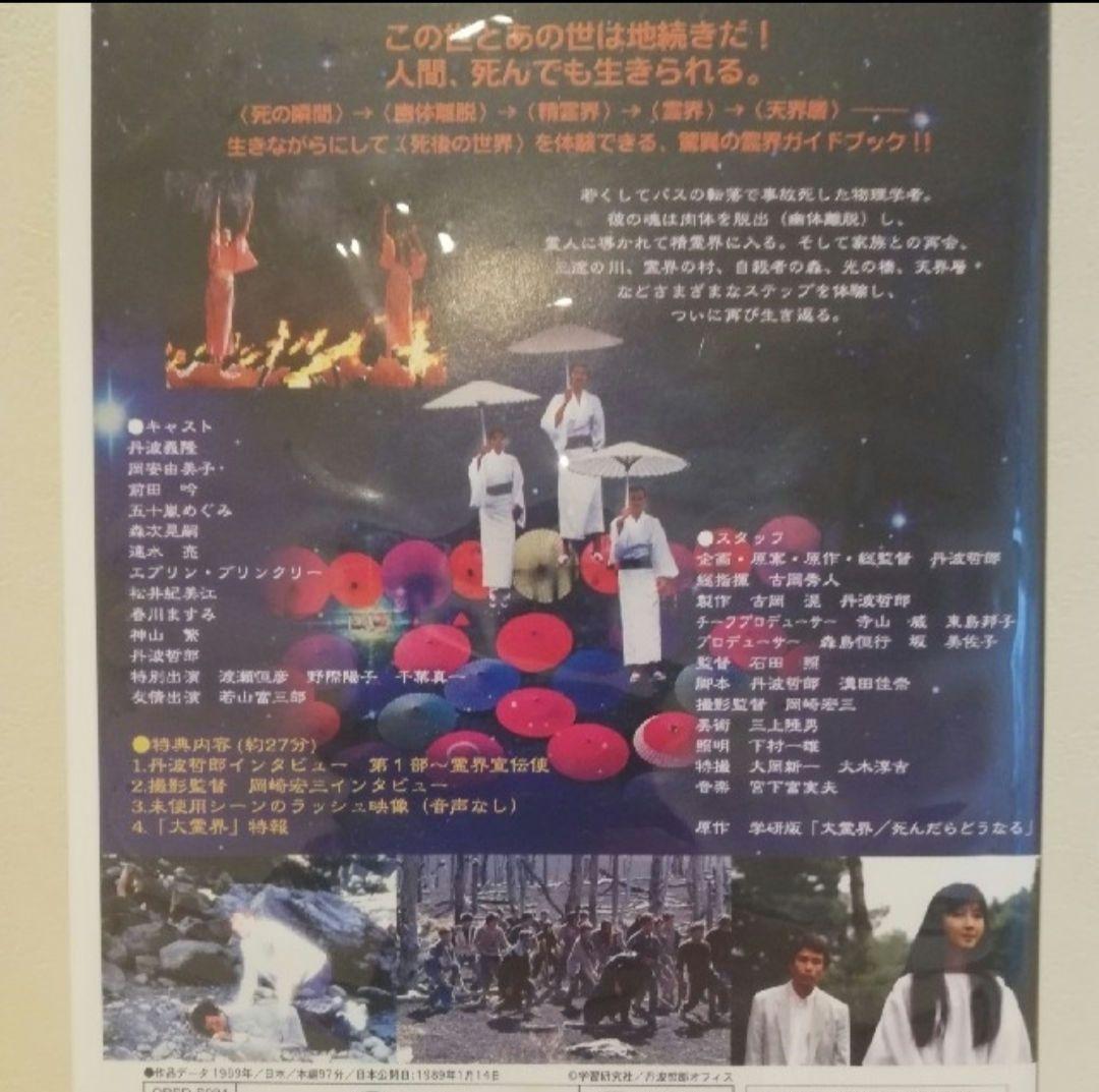 丹波哲郎の大霊界 死んだらどうなる [DVD]