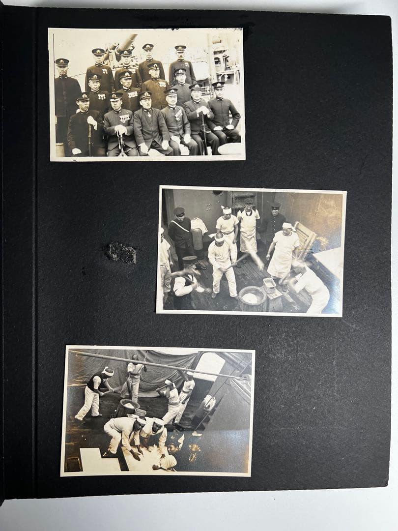 戦前【海軍古写真帖】生写真約100枚、広東、黄浦、厦門