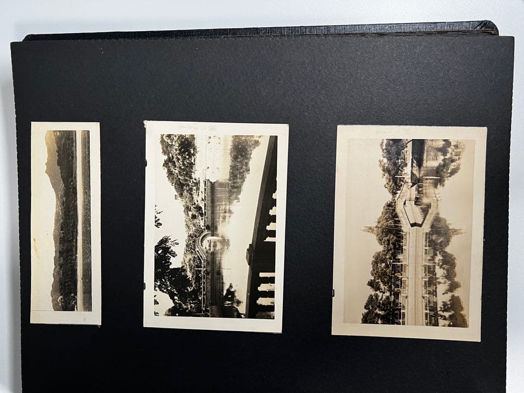 戦前【海軍古写真帖】生写真約100枚、広東、黄浦、厦門