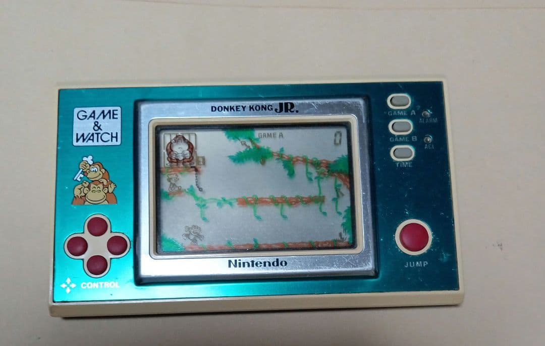 ゲームアンドウォッチ　ドンキーコング　JR.　ゲームウォッチ　可動品　任天堂
