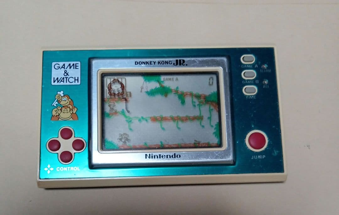 ゲームアンドウォッチ　ドンキーコング　JR.　ゲームウォッチ　可動品　任天堂