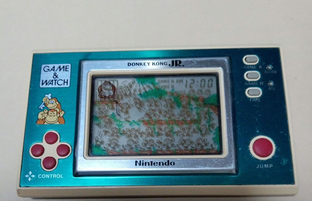 ゲームアンドウォッチ　ドンキーコング　JR.　ゲームウォッチ　可動品　任天堂