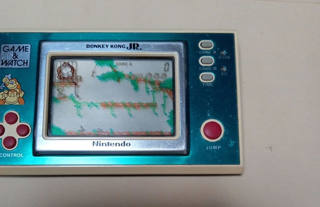 ゲームアンドウォッチ　ドンキーコング　JR.　ゲームウォッチ　可動品　任天堂