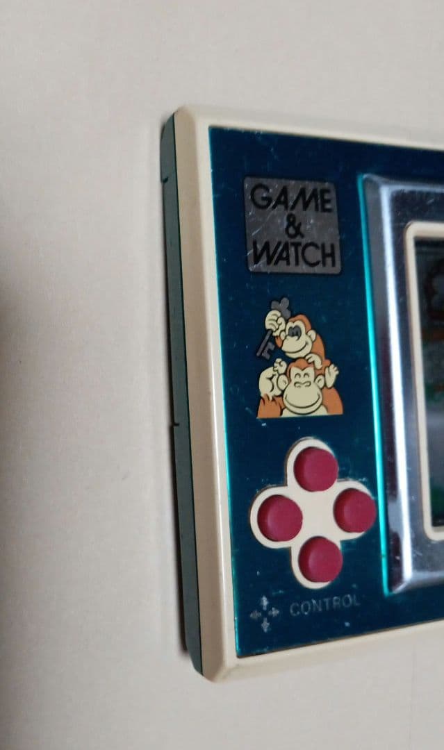ゲームアンドウォッチ　ドンキーコング　JR.　ゲームウォッチ　可動品　任天堂