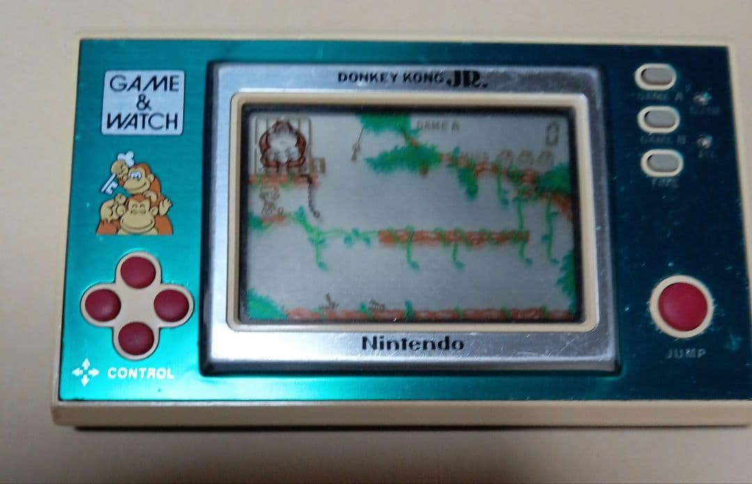 ゲームアンドウォッチ　ドンキーコング　JR.　ゲームウォッチ　可動品　任天堂